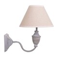 Aplica de perete Giselle, Creaciones Meng, 1 x E14, 40W, metal/in