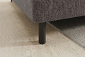 Coltar extensibil stanga 3 locuri ELTAP, LT-20AS, Barea, 208x160x100 cm, lemn/poliester, maro deschis