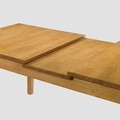 Masa extensibila Avella, Homla, 140-175x90x76 cm, lemn de cauciuc, natur