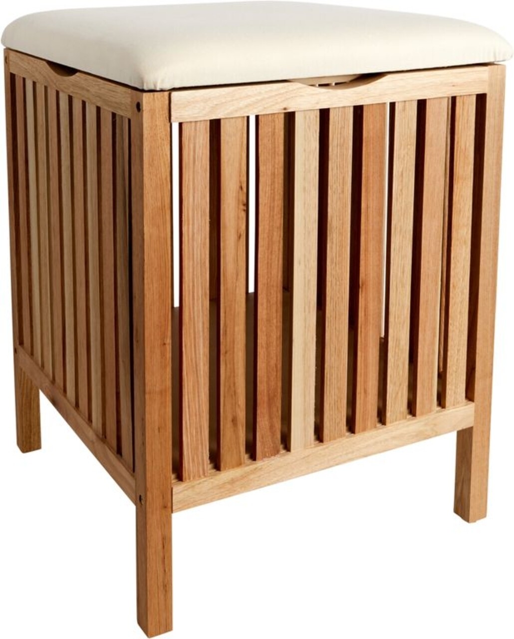 Taburet baie si living, Wenko, Norway, cu spatiu de depozitare, 39x52x39 cm - 1 | YEO