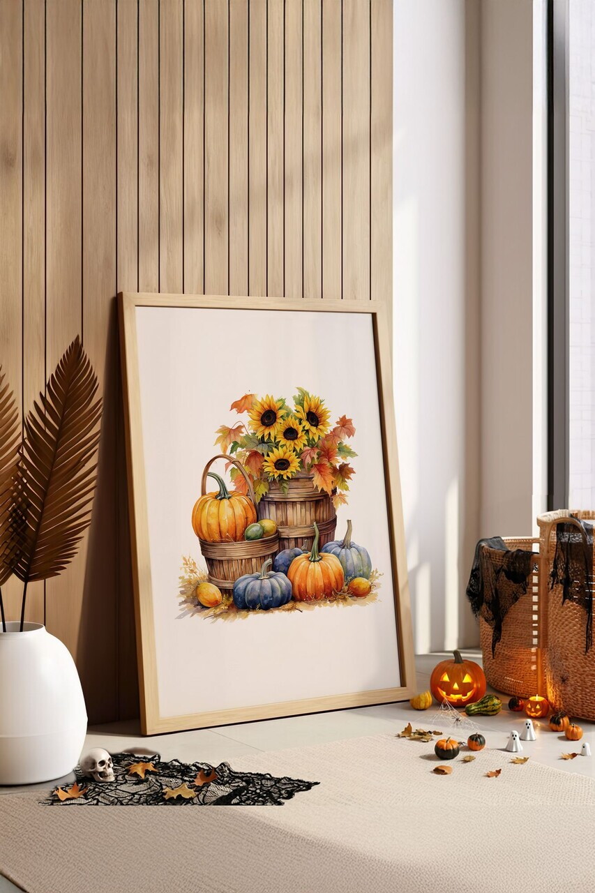 Tablou decorativ, Arthllwnmodel69-5070, MDF, Multicolor — imaginea 2