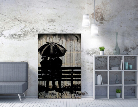 Tablou decorativ, wy183 (70 x 100), 50% bumbac / 50% poliester, canvas imprimat, multicolor