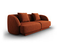 Canapea 2 locuri, Tulum, Cosmopolitan Design, 180x90x70 cm, tesatura chenille, teracota