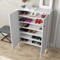 Pantofar, Cordelia, FRN-10046, Maro/Alb