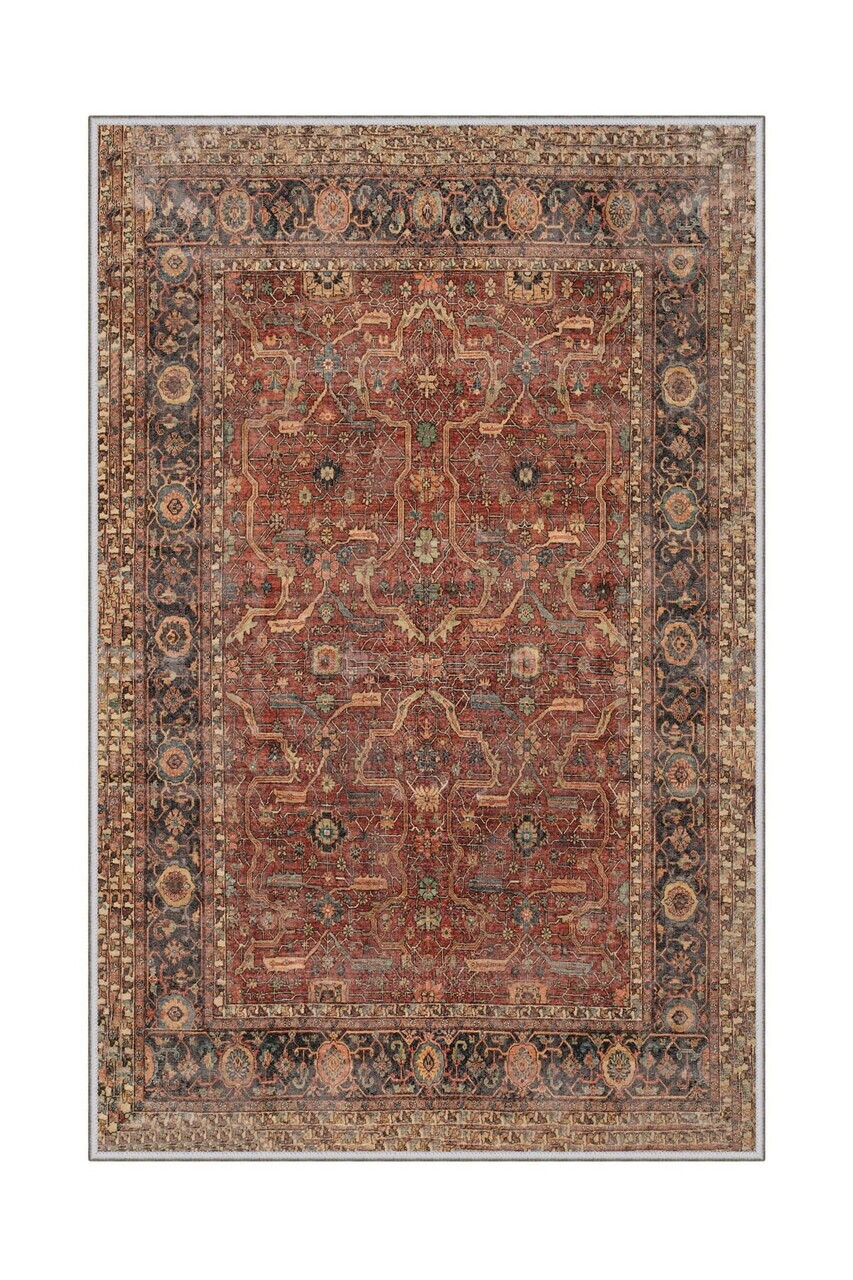 Covor, Hmnt685, 100x300 cm, Poliester, Multicolor — imaginea 4