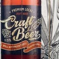 Tablou decorativ Craft Beer, Creaciones Meng, 30x60 cm, MDF