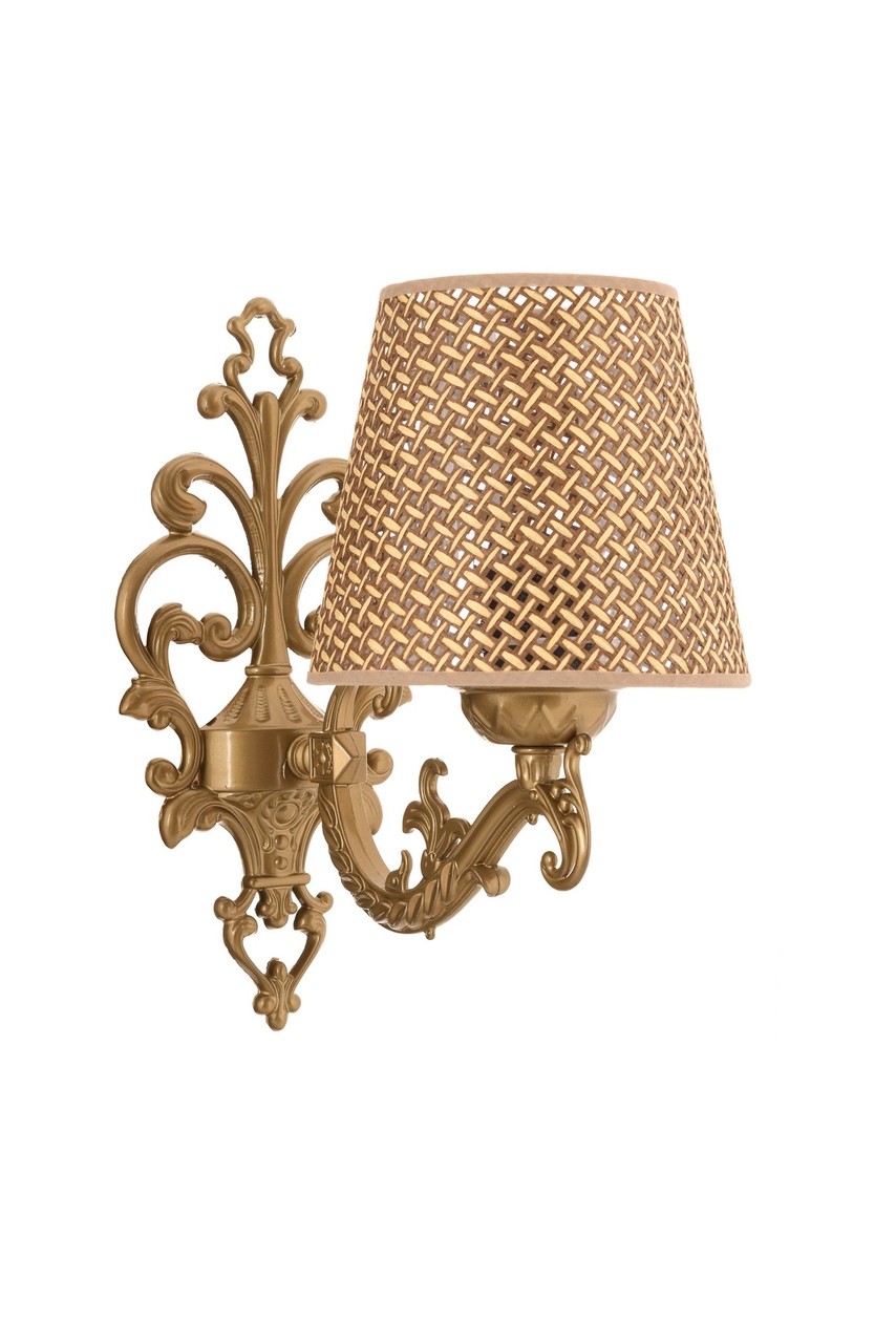 Aplica de perete, Opviq, 390FLH2338, Natural / Aur - view 3