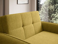 Canapea extensibila 1 loc, ELTAP, Laine, 102x109x84 cm, lemn/poliester, galben
