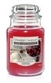 Lumanare parfumata in suport de sticla, Yankee Candle, 120 ore, 538 g, cirese/vanilie