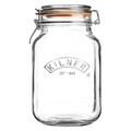 Borcan cu inchidere ermetica, Kilner, Oliver, 2 L, sticla, transparent