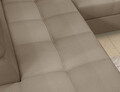 Coltar extensibil dreapta 4 locuri ELTAP, ERI-06, Eridano, 275x202x88 cm, lemn/poliester, maro deschis