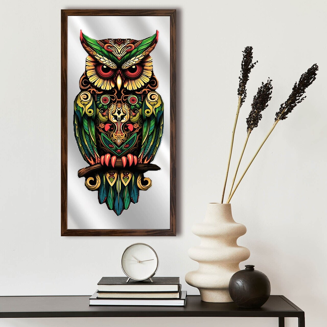 Tablou decorativ, Ahsalct-024, Cadru: 100% PVC (Grosime: 2 cm), Multicolor — imaginea 2