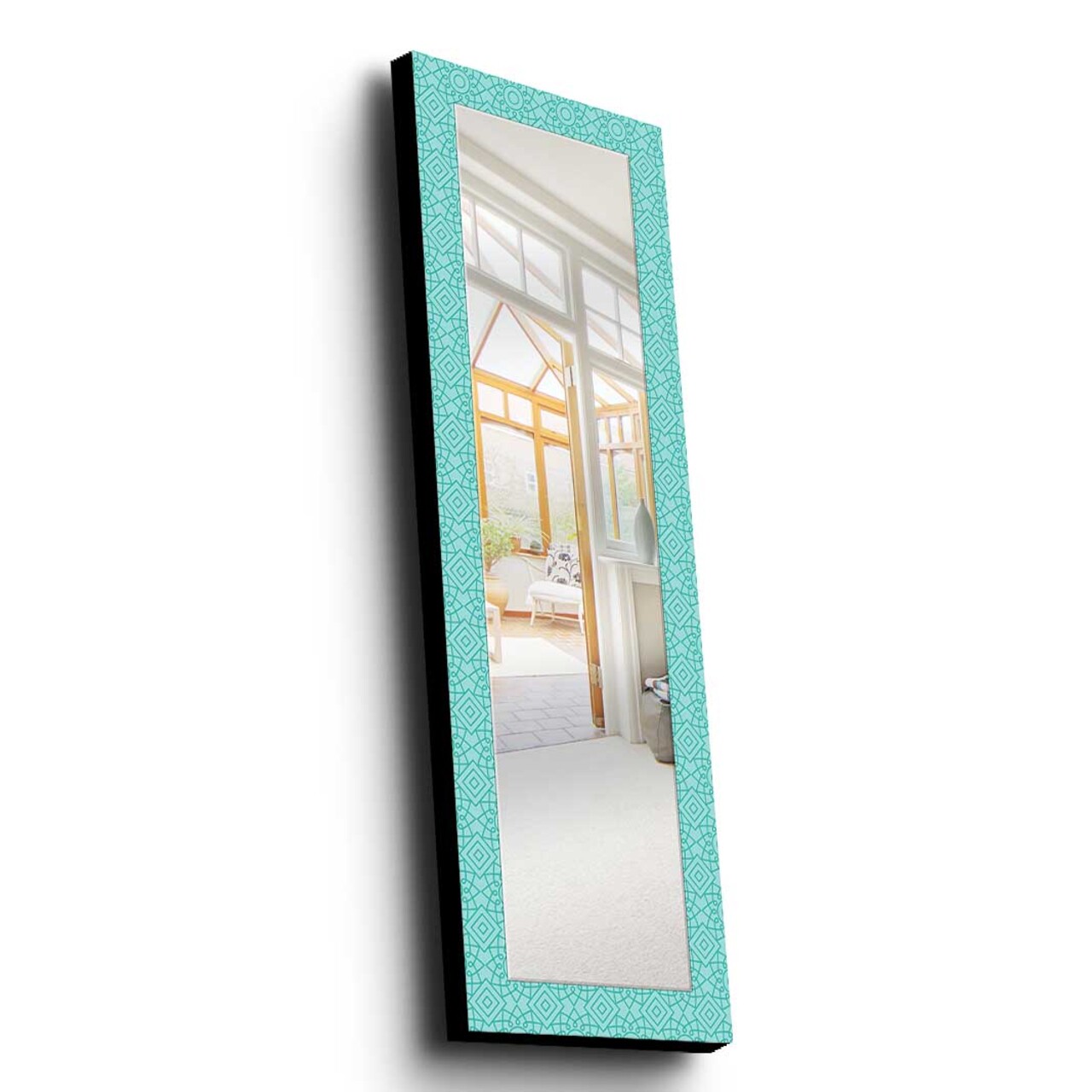 Oglinda decorativa, 40120MA-034, Cadru: 100% LEMN DE PIN (Grosime: 27 mm), Multicolor - view 4