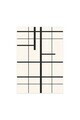Covor, CLR-7306-HALI-53, 40x60 cm, Poliester, Crem