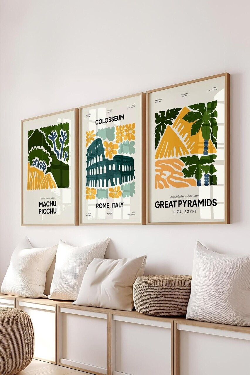 Set de pictură decorativă, Ç-300383, Sticla PVC, Multicolor — imaginea 2