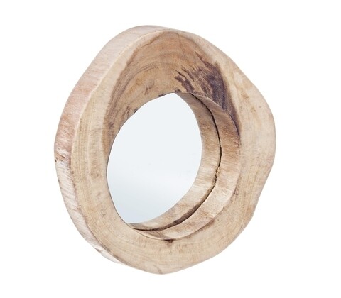 Oglinda decorativa, tiziano, bizzotto, 52 cm, lemn de suar