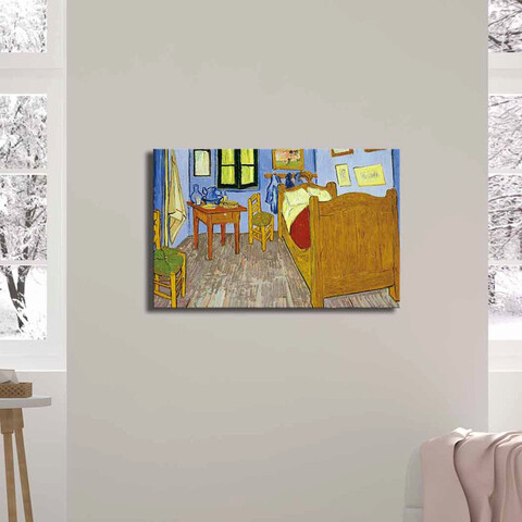 Tablou decorativ, famousart-04, canvas, dimensiune: 45 x 70 cm, multicolor