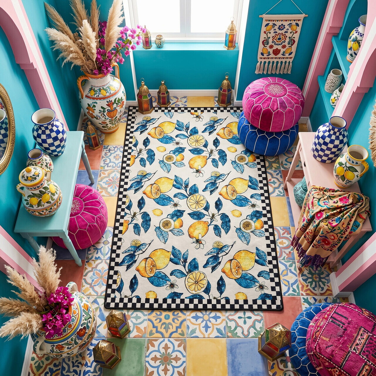 Covor, Lemon HC, 80x200 cm, Multicolor