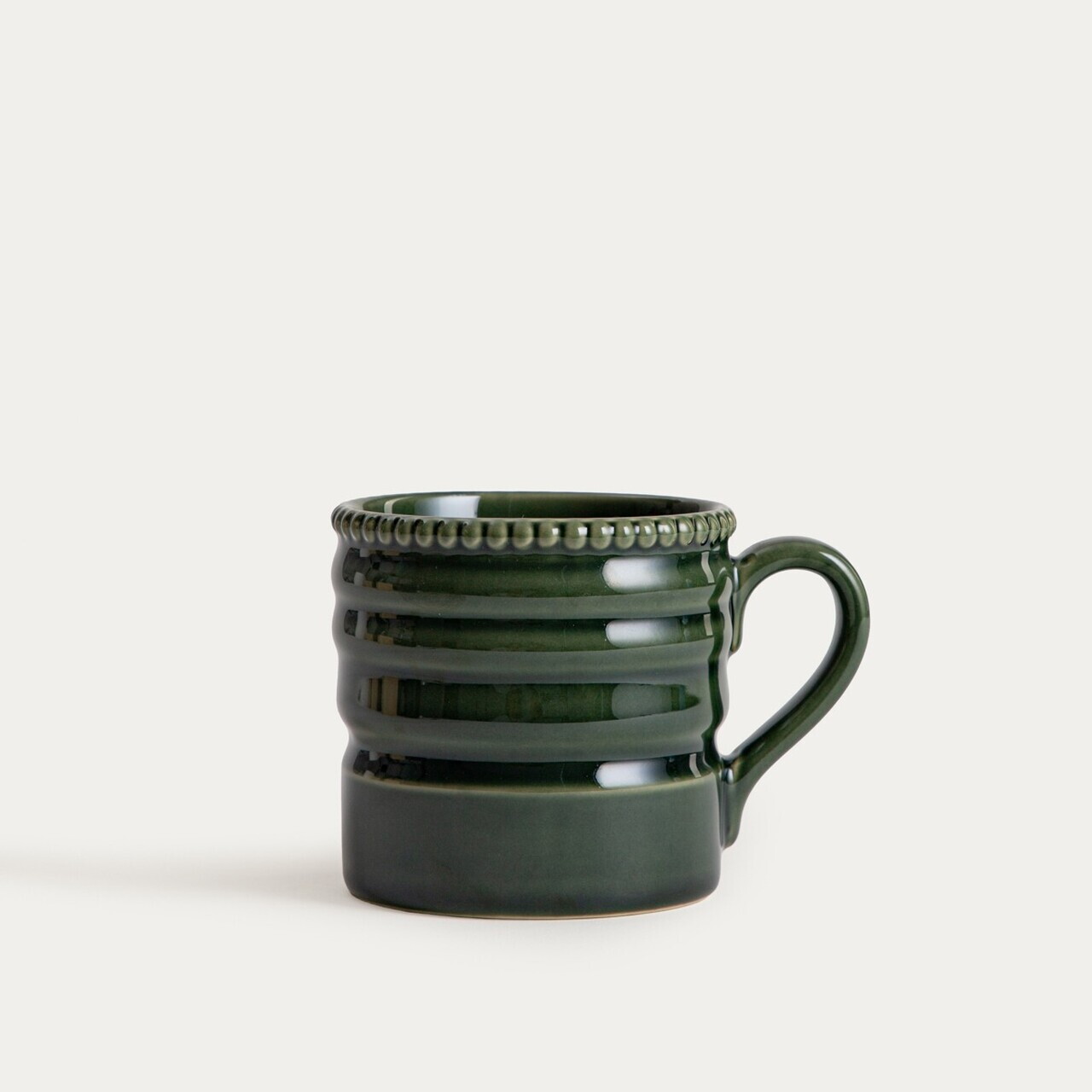 Set 4 cani Kobbi, Homla, 400 ml, 9x10 cm, ceramica, verde — imaginea 5