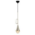 Lustra, Opviq, 892OPV1409, Metal, Aur/Negru