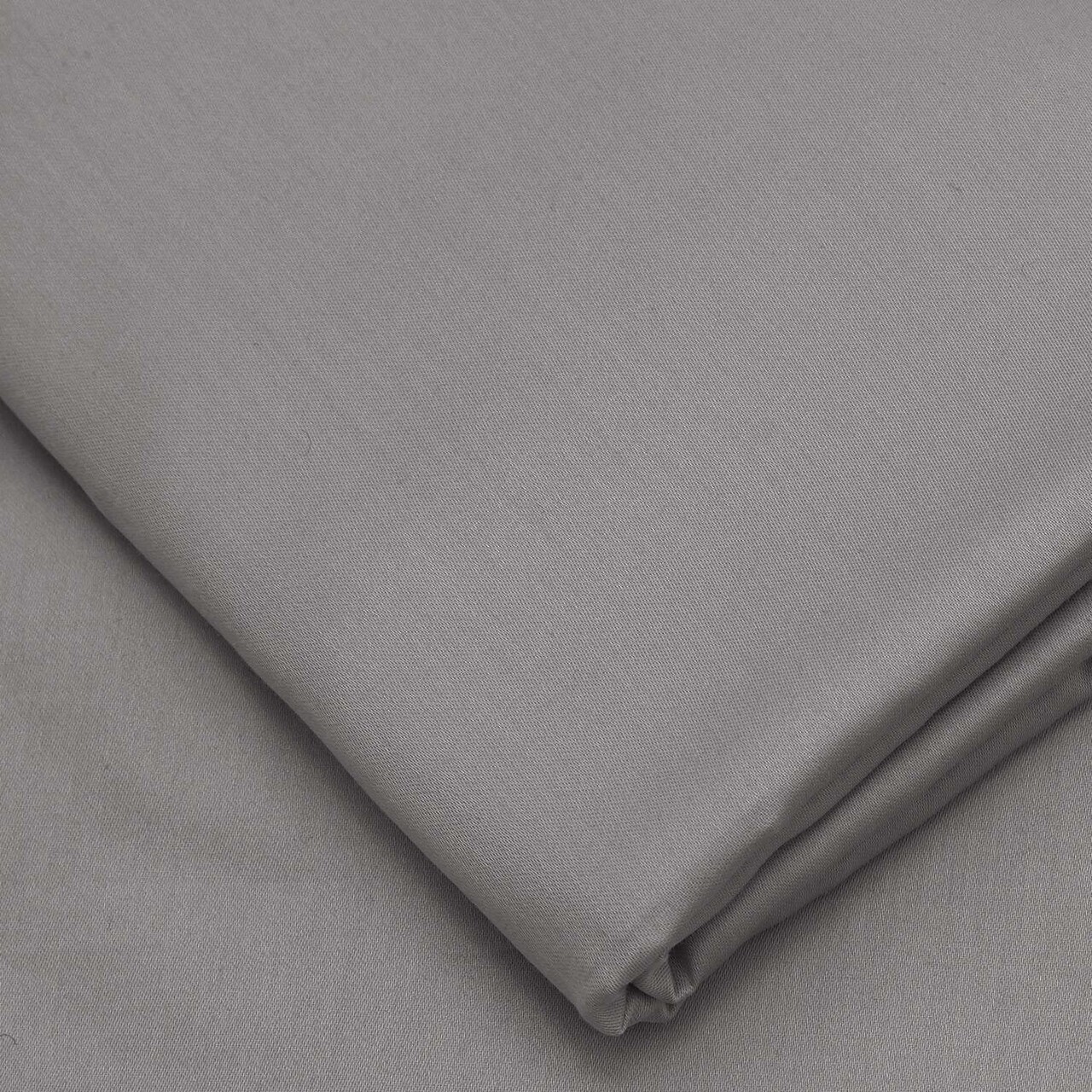 Cearceaf de pat cu elastic Satin Double Small (DE), L'essentiel Maison, De Dark Grey, Gri inchis - imagine 3