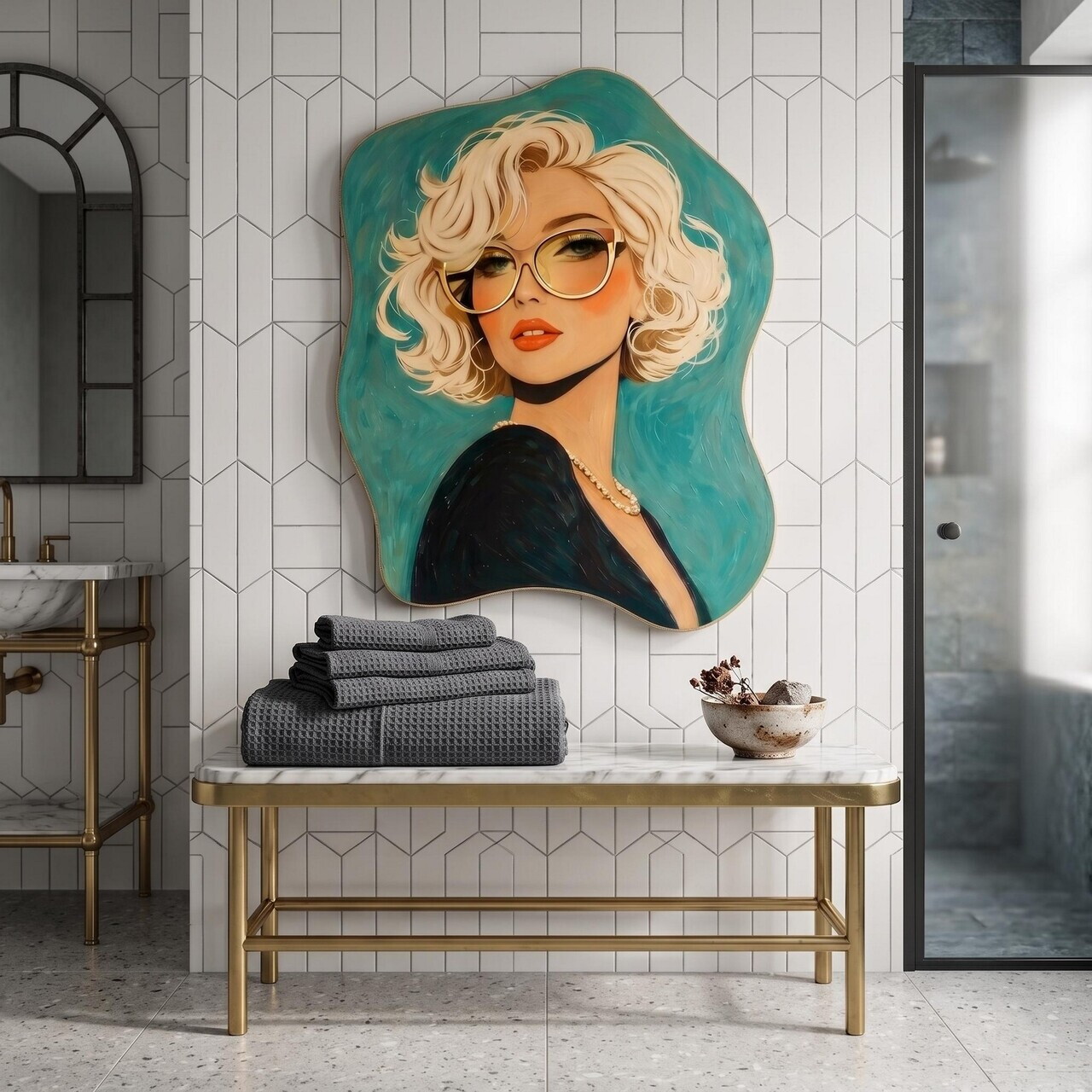 Tablou decorativ, ART3DCNCMDL6, Imprimare digitala, Multicolor — imaginea 2