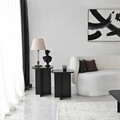 Set masute 2 piese, Neostill, Blues Set, PAL, Negru