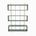 Corp biblioteca, Zena Home, Bruti, 120x180x29.6 cm, PAL, Verde