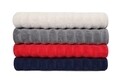 Set 4 prosoape de baie 406, Beverly Hills Polo Club, 70x140 cm, bumbac, multicolor