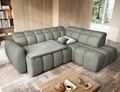 Coltar extensibil dreapta 4 locuri ELTAP, RT-100XIL, Falconn, 258x208x107 cm, lemn/poliester, verde