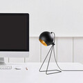 Lampa de masa, Fulgor, 942FLG1805, Metal, Negru