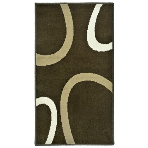 Covor Sara, Decorino, 60x110 cm, polipropilena, maro