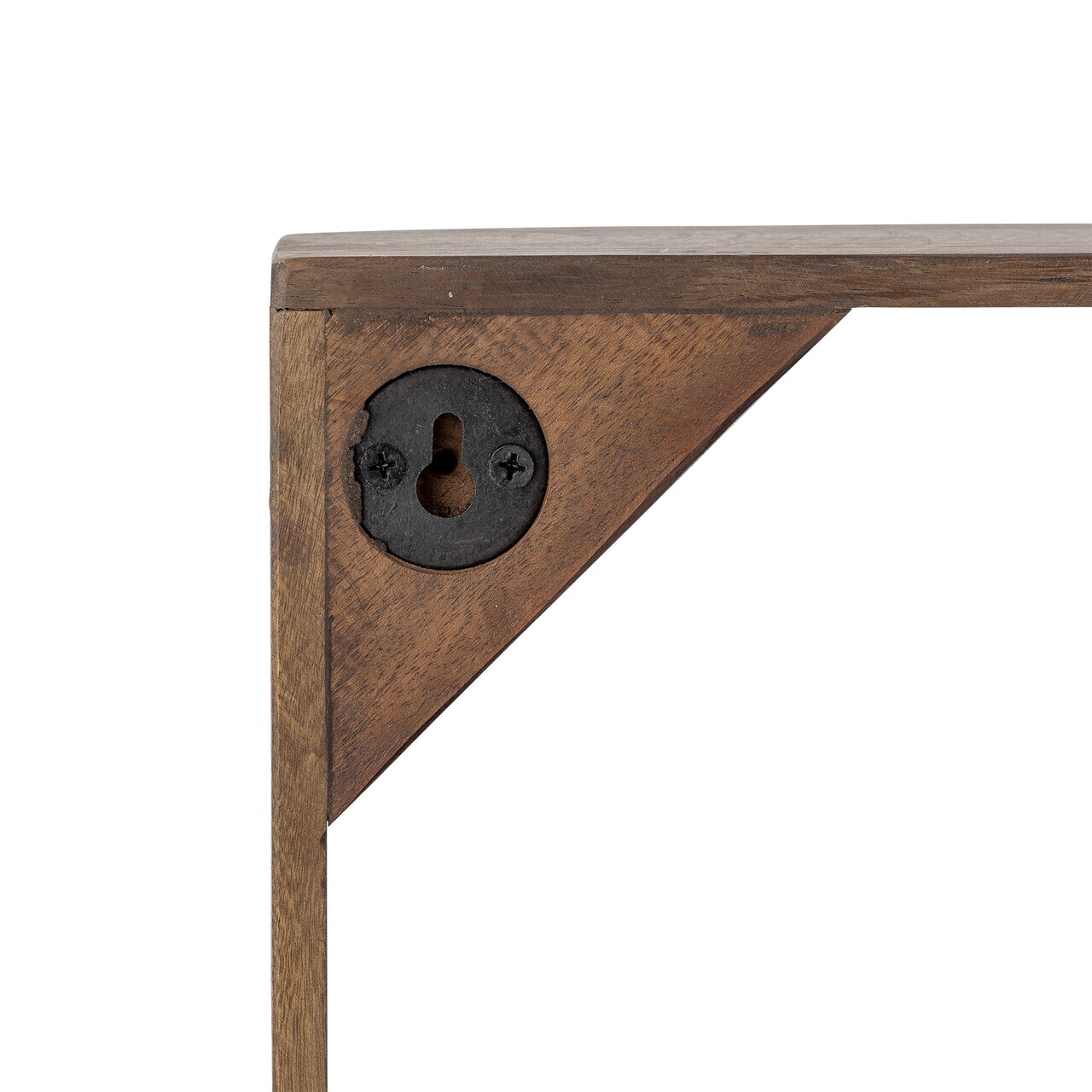 Raft de perete, Bloomingville, Tilo, 53x10x70 cm, lemn reciclat, maro - imagine 4