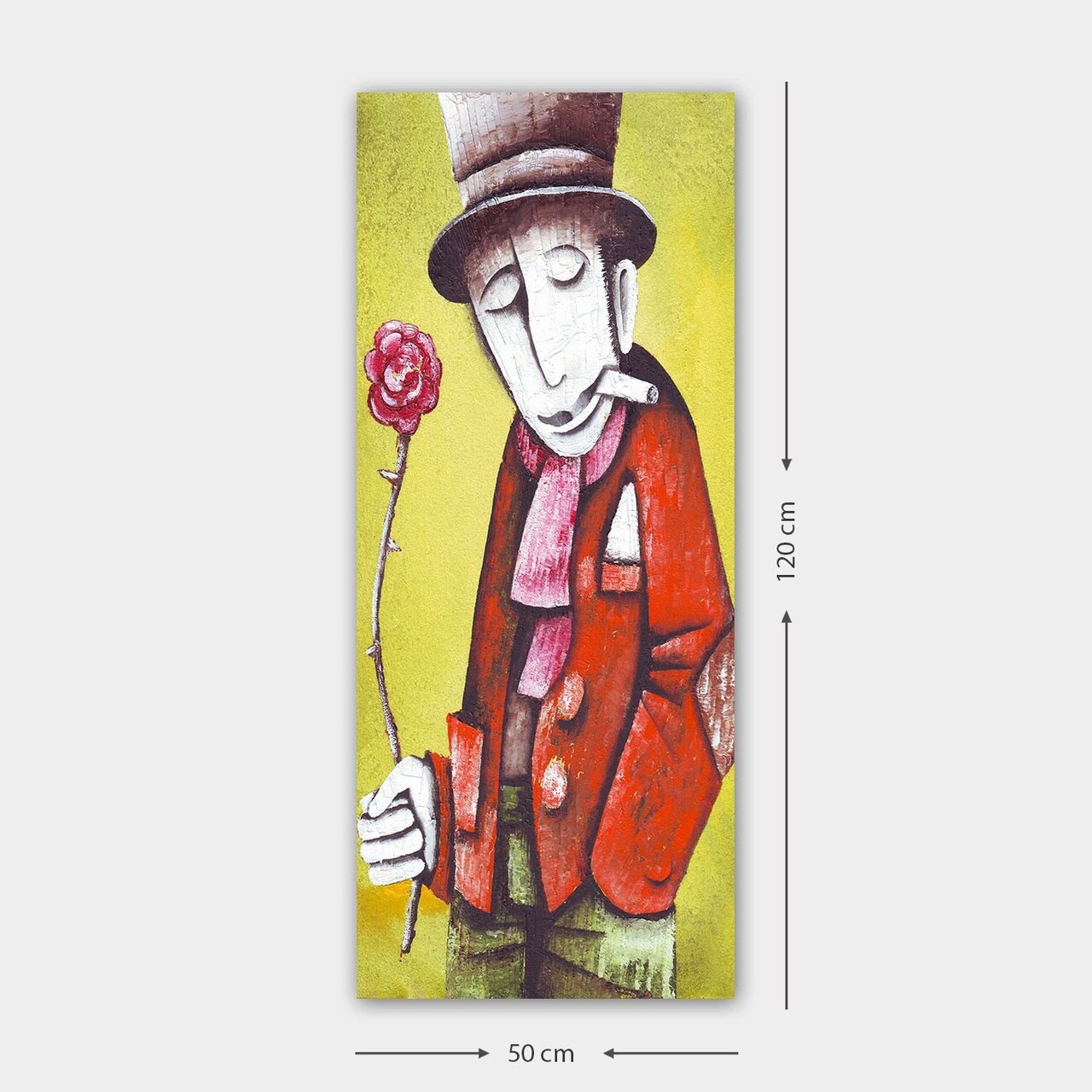 Tablou decorativ, DKY220783188_50120, Cadru: 100% LEMN (grosime: 3 cm), Multicolor - view 4