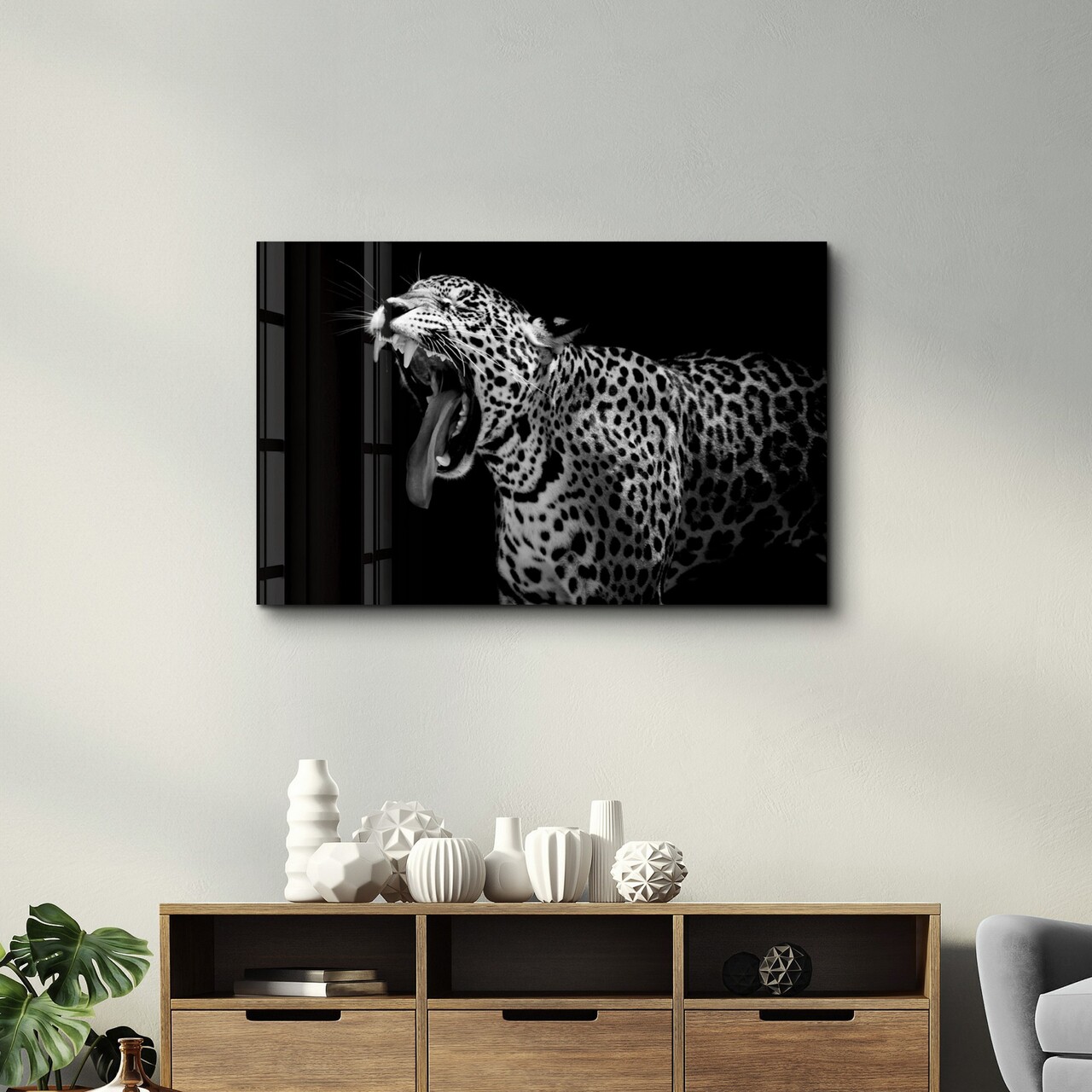 Tablou decorativ, OGLS-7057, Dimensiuni: 46 x 72 cm, Multicolor - view 2