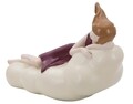 Decoratiune Dolly On A Cloud , Mauro Ferretti, 25x11x16 cm, polirasina, rosu inchis