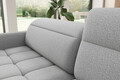 Coltar extensibil dreapta 3 locuri ELTAP, RT-04ROY, Barea, 208x160x100 cm, lemn/poliester, gri deschis