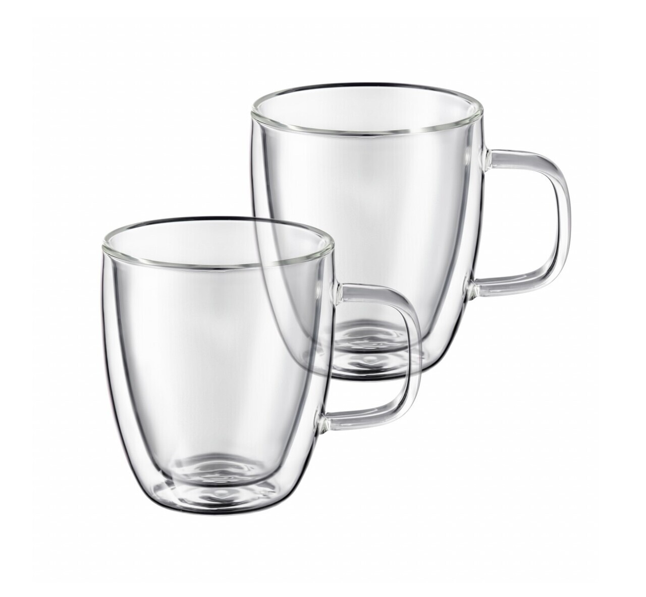 Set 2 cani termorezistente Mia Tall, Ambition, 350 ml, sticla