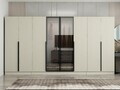 Dulap pentru haine, Hanah Home, Nisa, 360x210x52 cm, Gresie