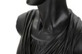 Decoratiune, Mauro Ferretti, Roman Woman, 22 x 16 x 41 cm, polirasina, negru