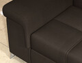 Coltar extensibil dreapta 4 locuri ELTAP, ERI-07, Eridano, 275x202x88 cm, lemn/poliester, maro inchis