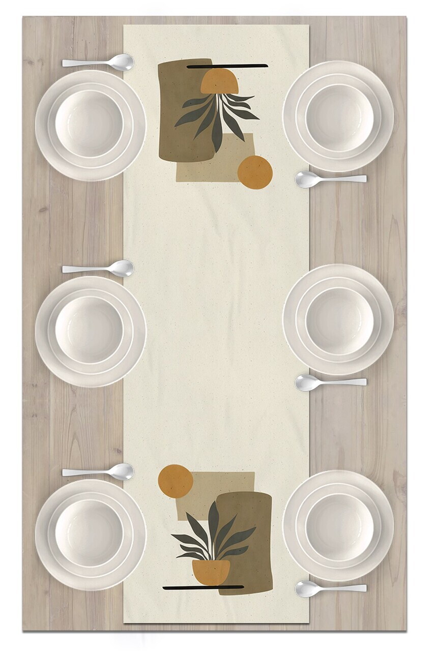 Traversa de masa, Artrunmin-13, 40x135 cm, Poliester, Multicolor — imaginea 2
