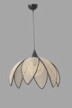 Lustra, Stala, 846STL1874, Metal, Fume / Bej