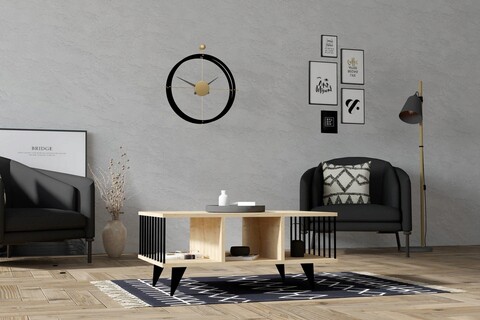 Masuta de cafea, asse home, bert, 90x40x60 cm, maro
