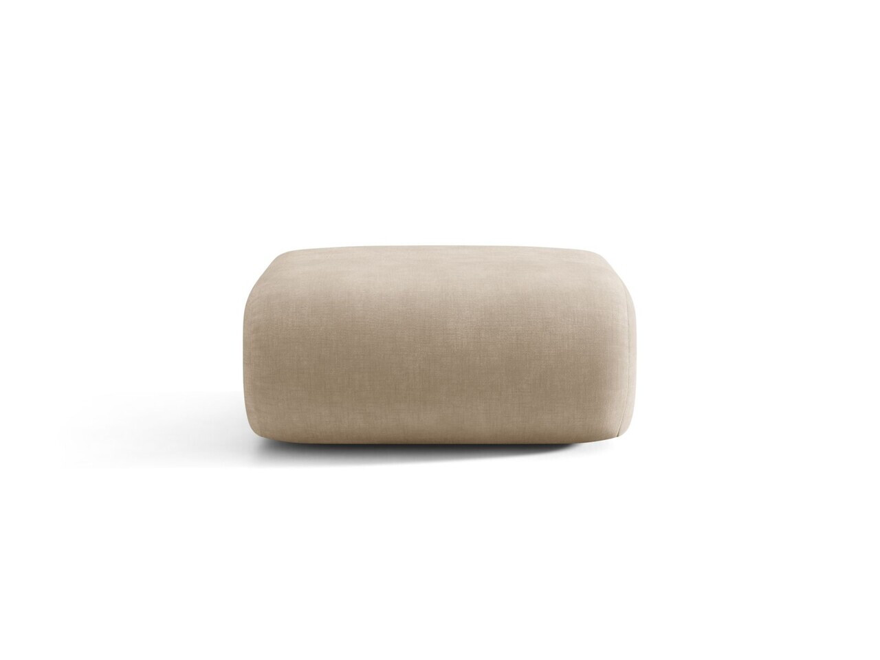 Taburet, Neo, Micadoni Home, 60x85x44 cm, tesatura Chenille, bej inchis