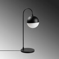 Lampa de masa, Horn - 12204, Fulgor, 18 x 25 x 53 cm, 1 x E14, 40W, negru