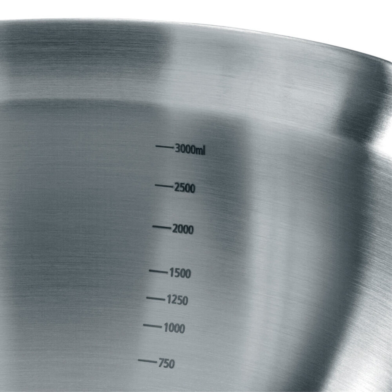 Set boluri mixare 3 piese, Brabantia, Matt, 1L, 1.6 L, 3 L, inox, argintiu mat - 2 | YEO