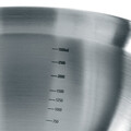 Set boluri mixare 3 piese, Brabantia, Matt, 1L, 1.6 L, 3 L, inox, argintiu mat