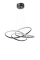 Lustra, Stala, 846STL1914, Metal, Negru