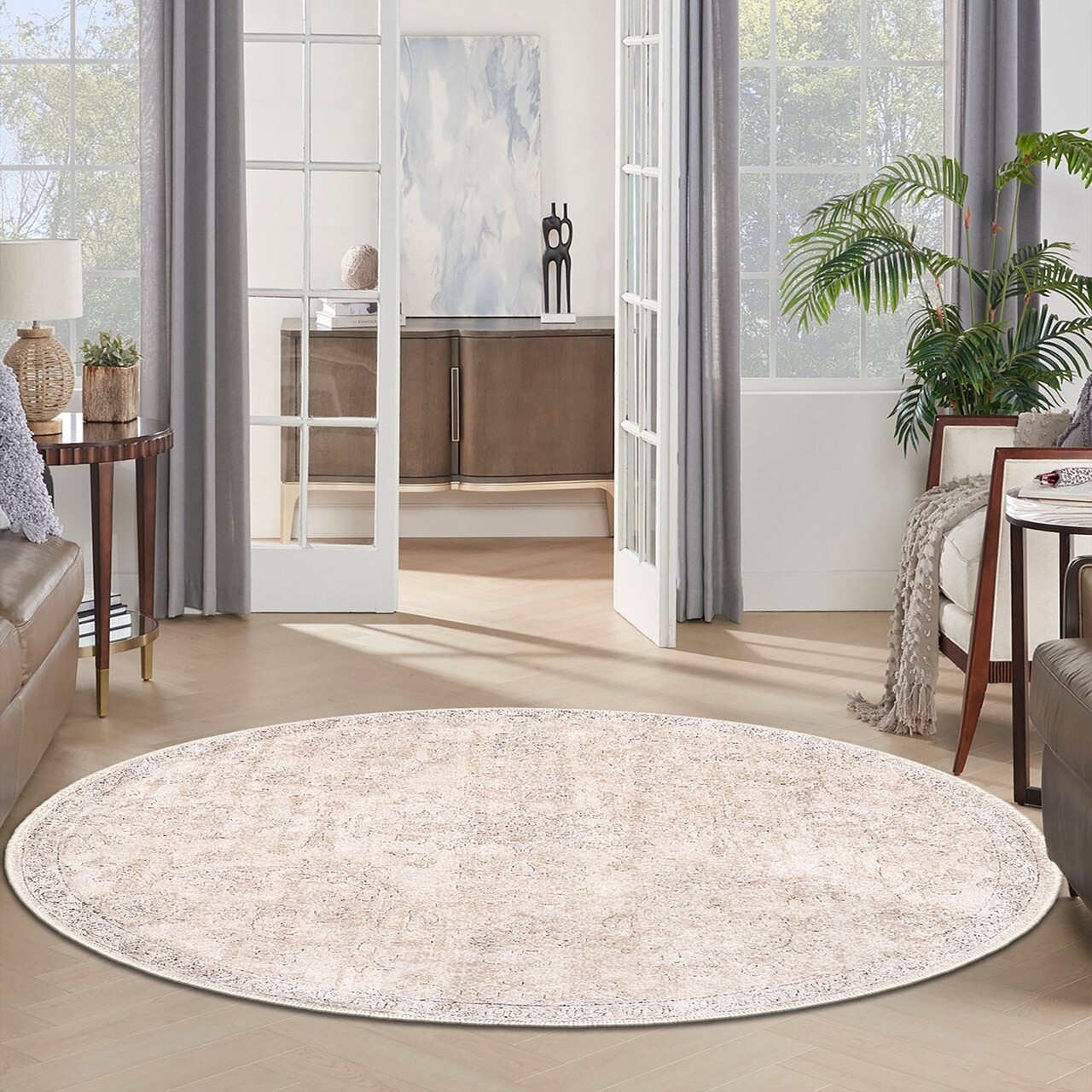 Covor (140 x 140), Cool-Fr21, 140x140 cm, Bej - view 2
